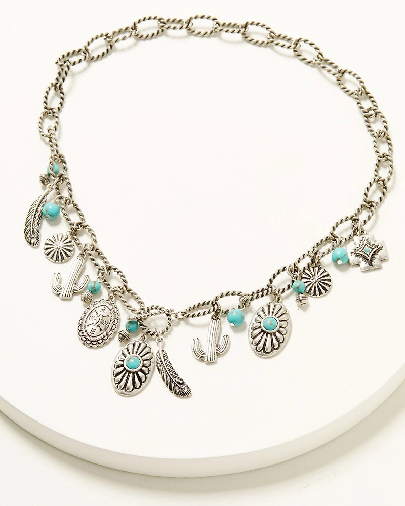 Shyanne Women's Wildheart Multi-Charm Necklace