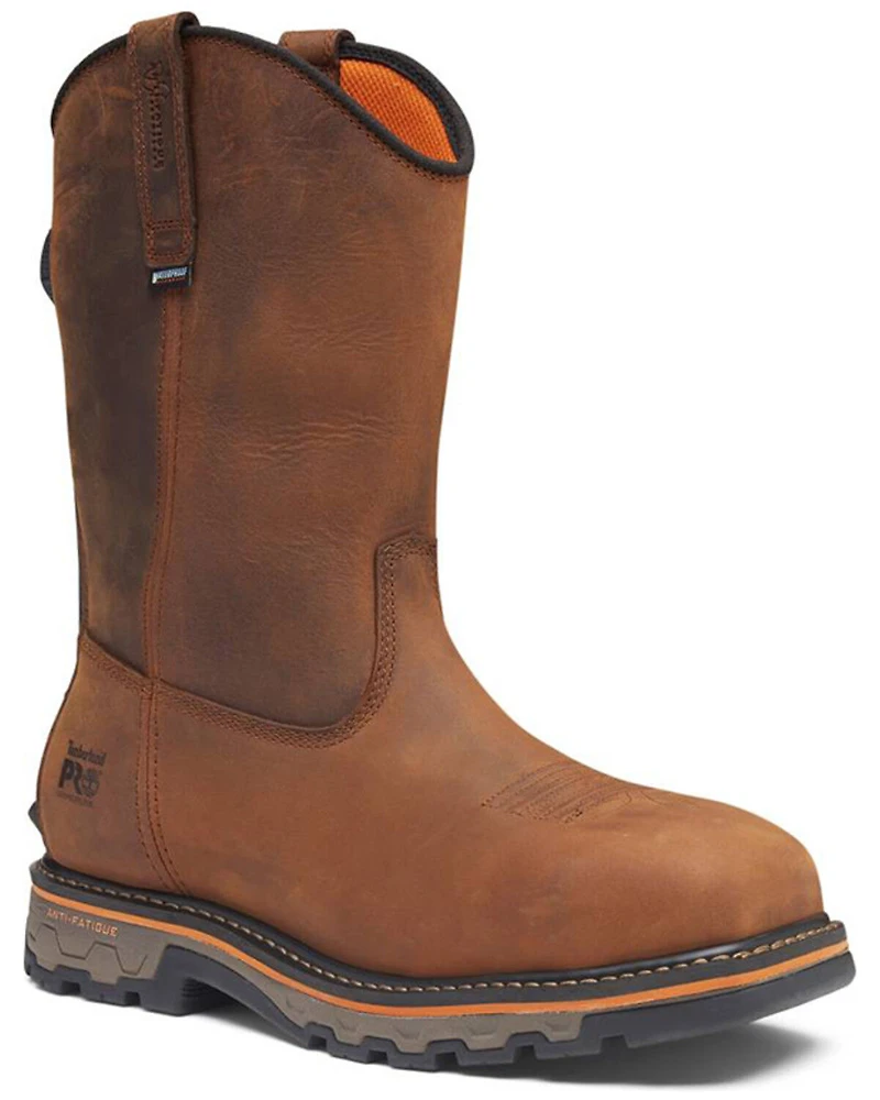 Timberland PRO Men's BOA® True Grit Pull-On Waterproof Work Boots - Composite Toe