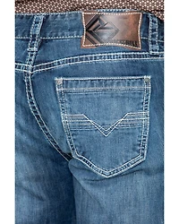 Rock & Roll Denim Men's Reflex Double Barrel Straight Leg Jeans