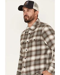 Levi's Men's Classic Worker Plaid Long Sleeve Button-Down Flannel Shirt