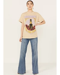 Girl Dangerous Women's Whiskey On My Mind Relaxed Fit Graphic Tee