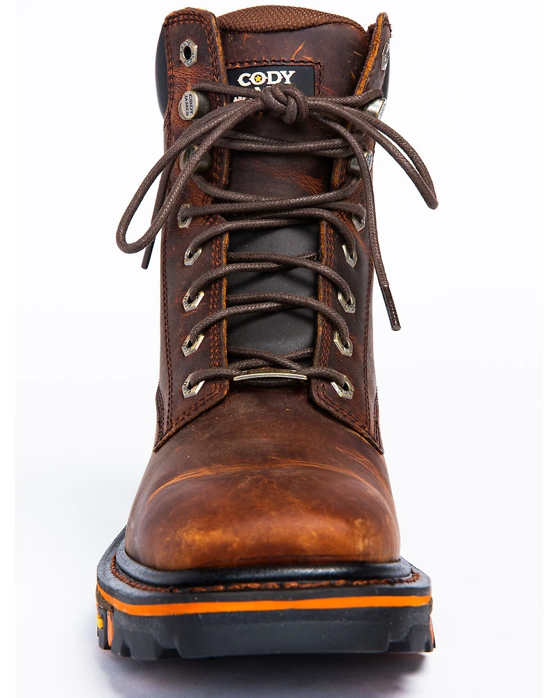Cody James Men's 8" Decimator Work Boots - Soft Toe