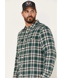 Levi's Men's Classic Worker Plaid Long Sleeve Button-Down Shirt