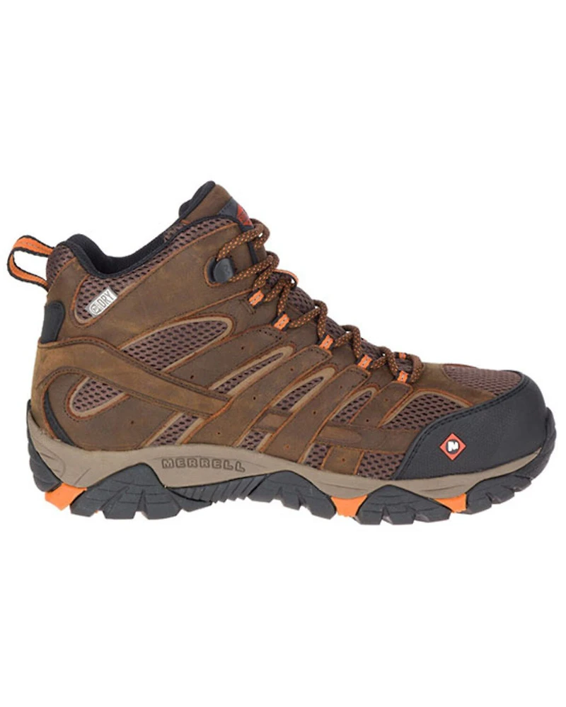 Merrell Men's MOAB Vertex Waterproof Work Boots - Composite Toe