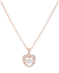 Montana Silversmiths Women's Let's Dance A Little Rose Gold Heart Necklace