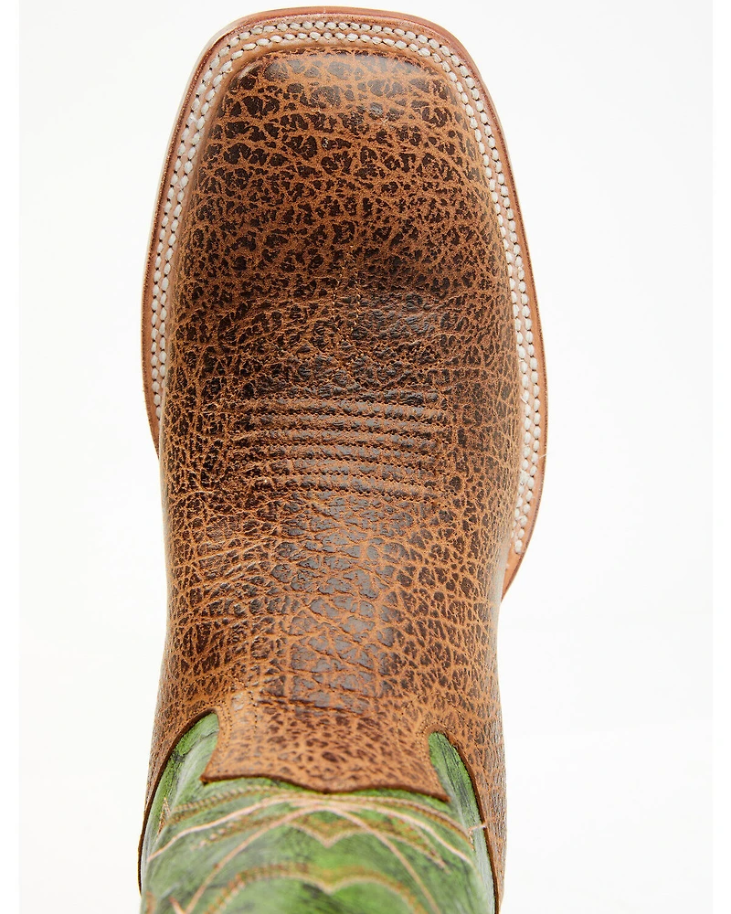 Cody James Men's Ozark Apple Leather Western Boot - Broad Square Toe
