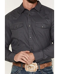 Gibson Trading Co Men's Southside Satin Stripe Snap Western Shirt