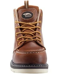 Avenger Men's Wedge 6" Mid Waterproof Lace-Up Work Boots - Carbon Nanofiber Toe