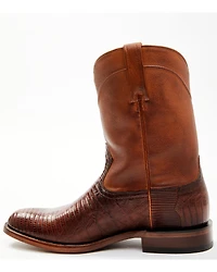 Cody James Black 1978® Men's Carmen Exotic Teju Lizard Roper Boots - Round Toe