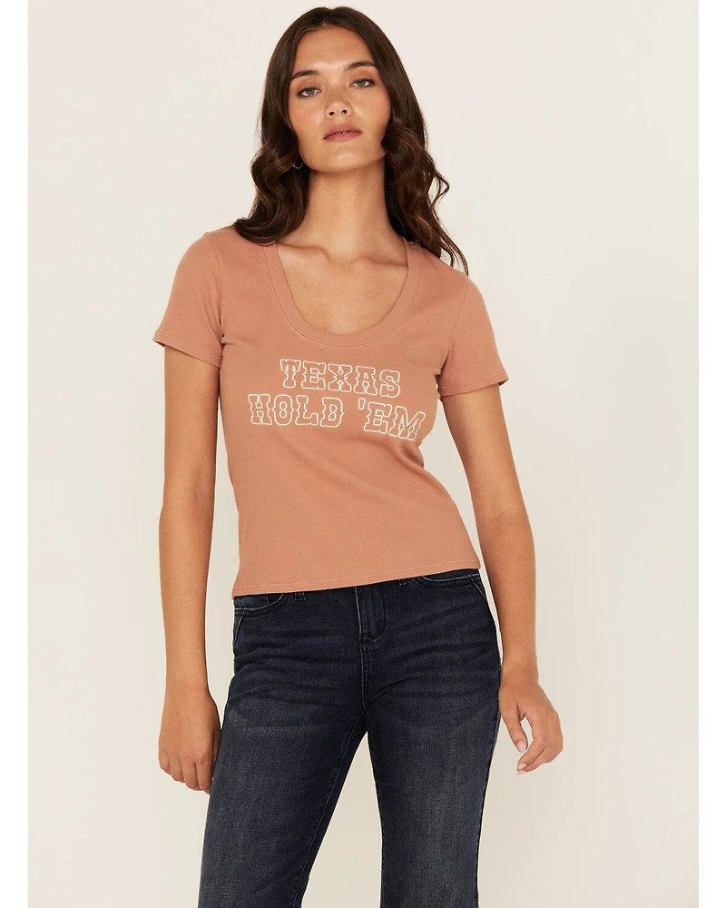 White Crow Women's Texas Hold 'Em Short Sleeve Tee