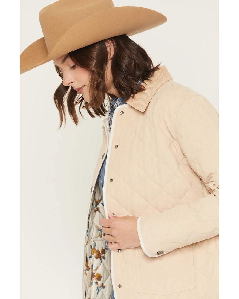 Shyanne Women's Peached Poplin Quilted Jacket