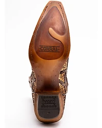 Corral Women's Golden Luminary Roots Western Boots - Snip Toe