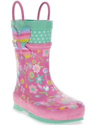 Western Chief Girls' Flutter Rain Boots - Round Toe