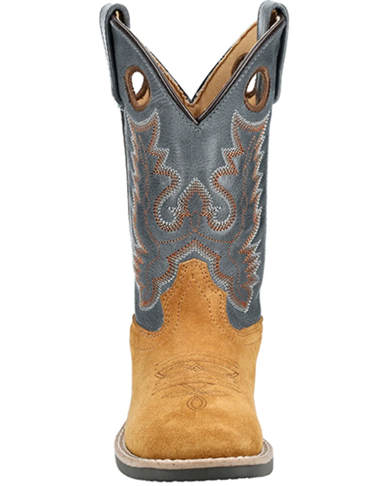 Smoky Mountain Boys' Tex Western Boots - Broad Square Toe
