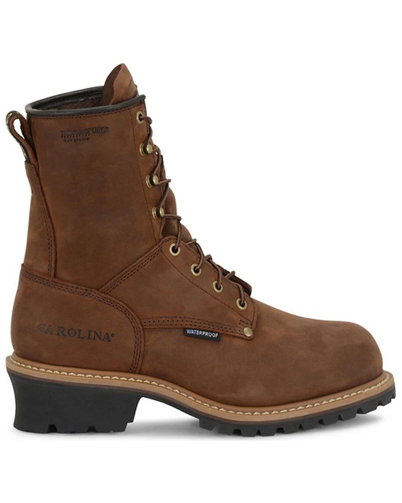 Carolina Men's Waterproof Insulated Logger Boots - Soft Toe