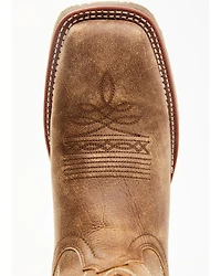 Laredo Men's Distressed Leather Western Boots - Broad Square Toe