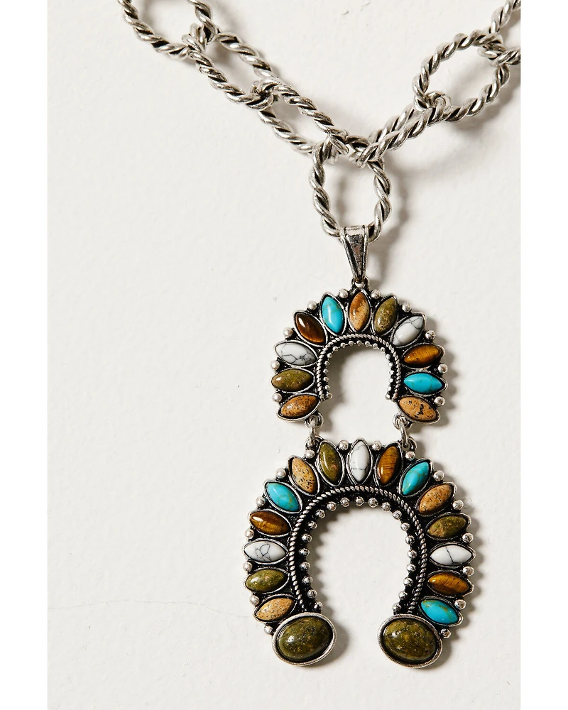Shyanne Women's Bisbee Falls Stacked Horseshoe Jewelry Set - 2 Piece