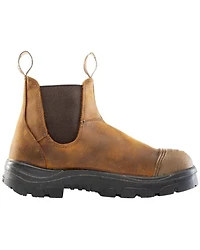 Steel Blue Men's Hobart Scuff Pull-On Work Boots - Toe