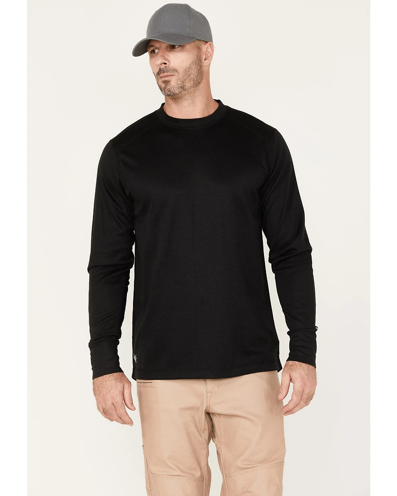 Hawx Men's Midweight Baselayer Crew Thermal Work Shirt