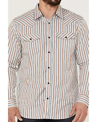 Moonshine Spirit Men's Kingston Stripe Snap Western Shirt