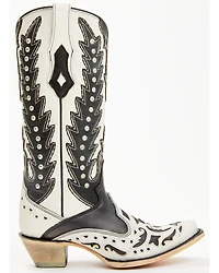 Corral Women's Inlay And Embroidered Western Boots - Snip Toe