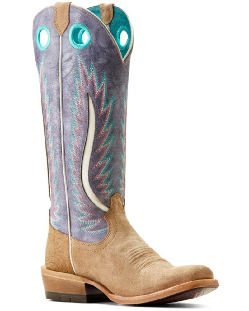 Ariat Women's Futurity Fort Worth Roughout Western Boots - Square Toe