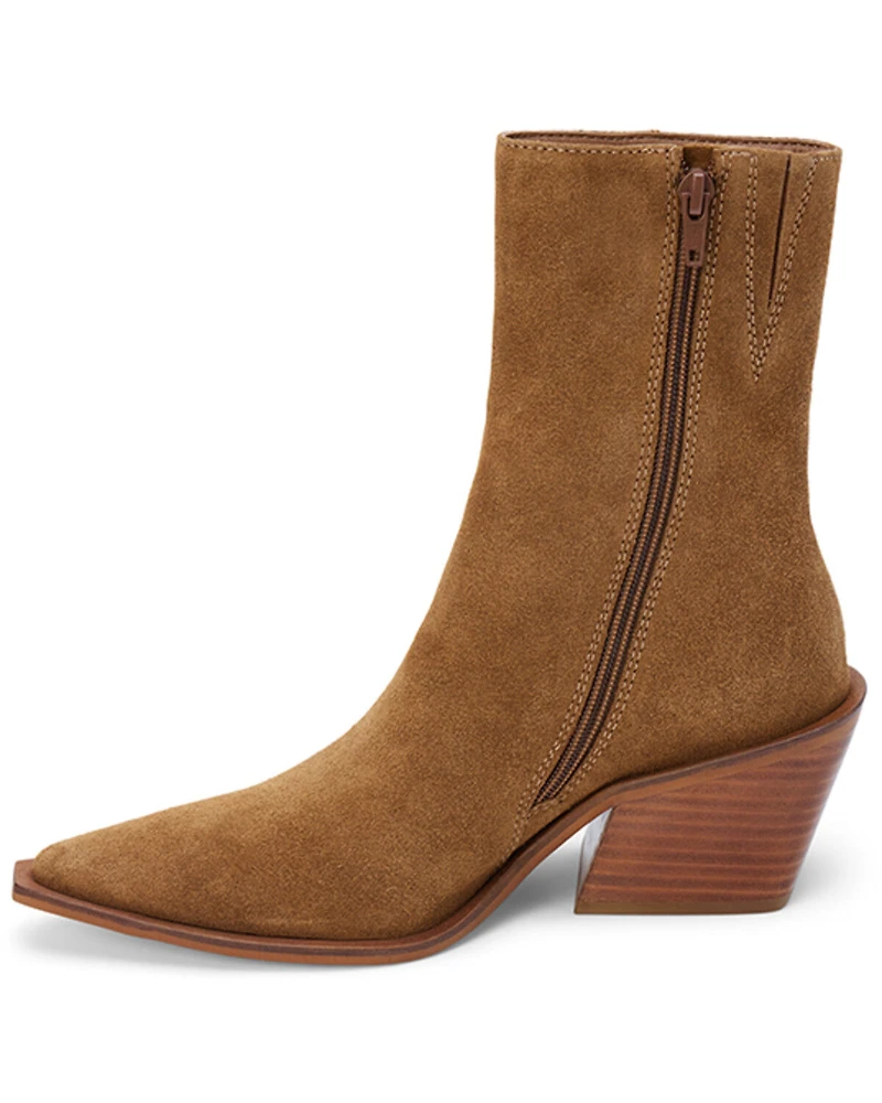 Matisse Women's Cleo Suede Ankle Boots - Snip Toe