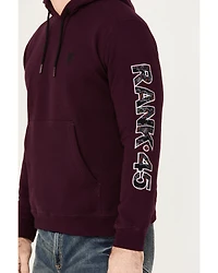 RANK 45® Men's Logo Hooded Sweatshirt