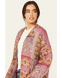 Molly Bracken Women's Livia Patchwork Shacket