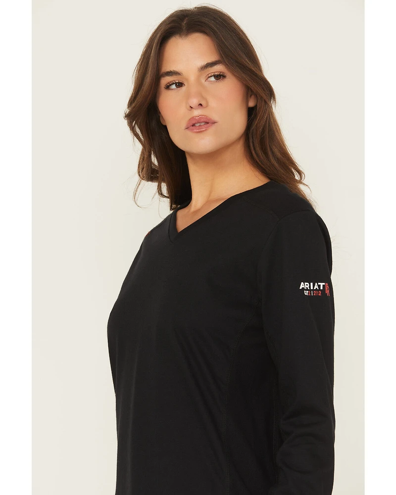 Ariat Women's FR AC Long Sleeve Work Top