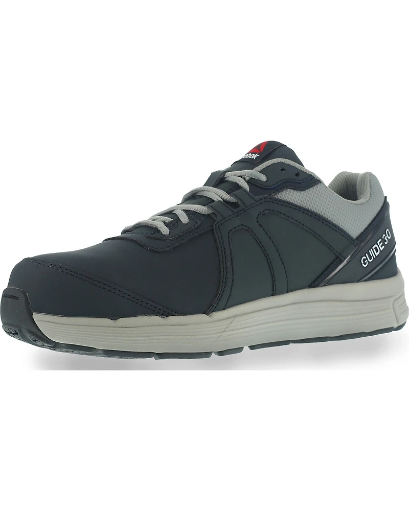 Reebok Men's Leather Athletic Oxfords - Steel Toe