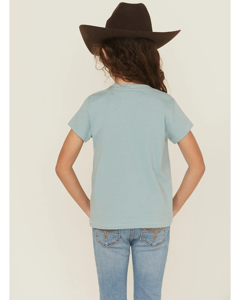 Shyanne Girls' Cowgirl Era Fringe Short Sleeve Graphic Tee