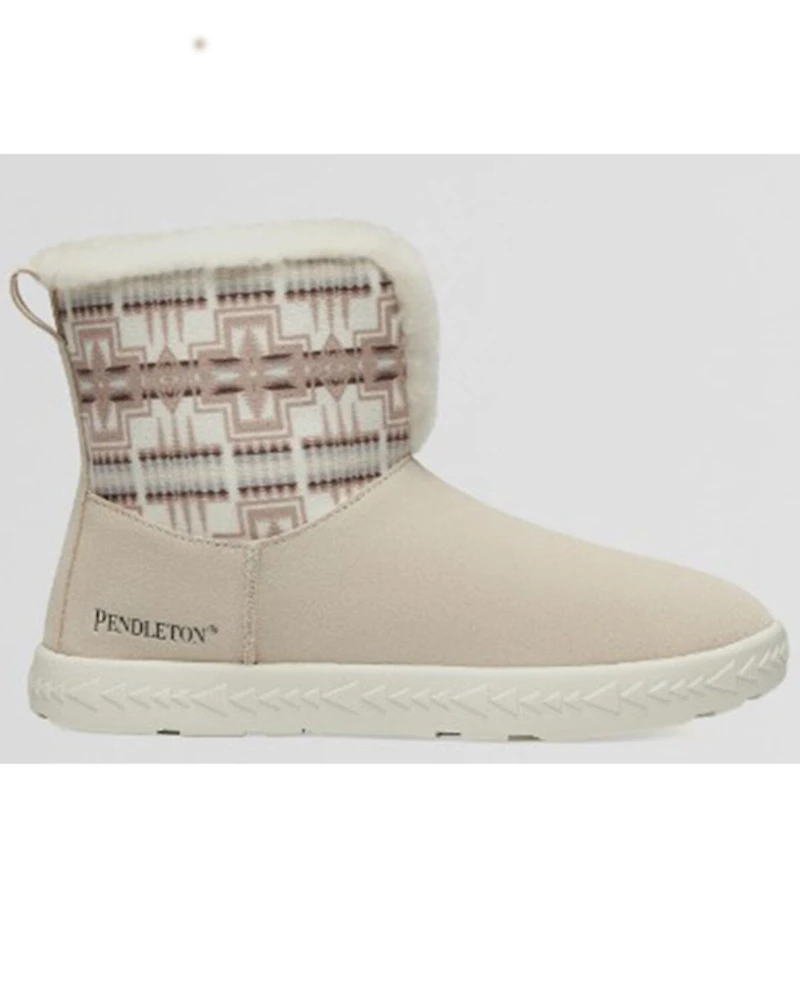Pendleton Women's Cabin Fold Down Slippers - Round Toe