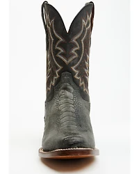 Dan Post Men's 11" Exotic Ostrich Leg Western Boots - Square Toe