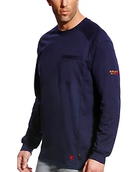 Ariat Men's FR Air Crew Long Sleeve Work Shirt