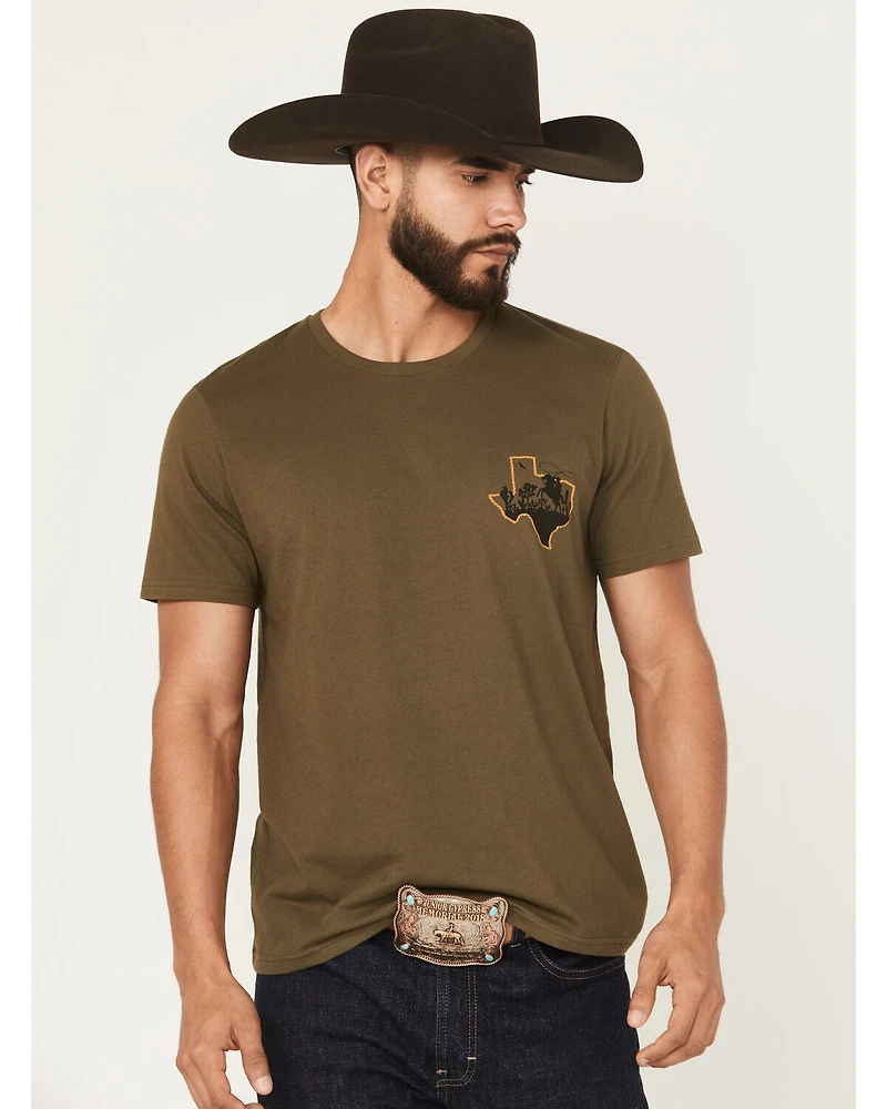 Wrangler Men's Boot Barn Exclusive Texas Short Sleeve Graphic T-Shirt