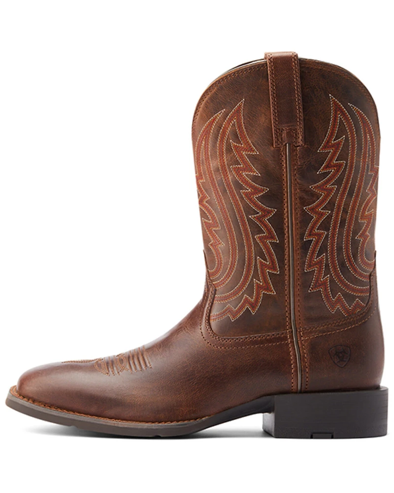 Ariat Men's Sport Big Country Western Performance Boots - Broad Square Toe