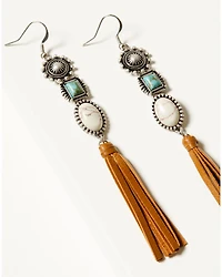 Idyllwind Women's Arlington Multi-Stone Fringe Earrings