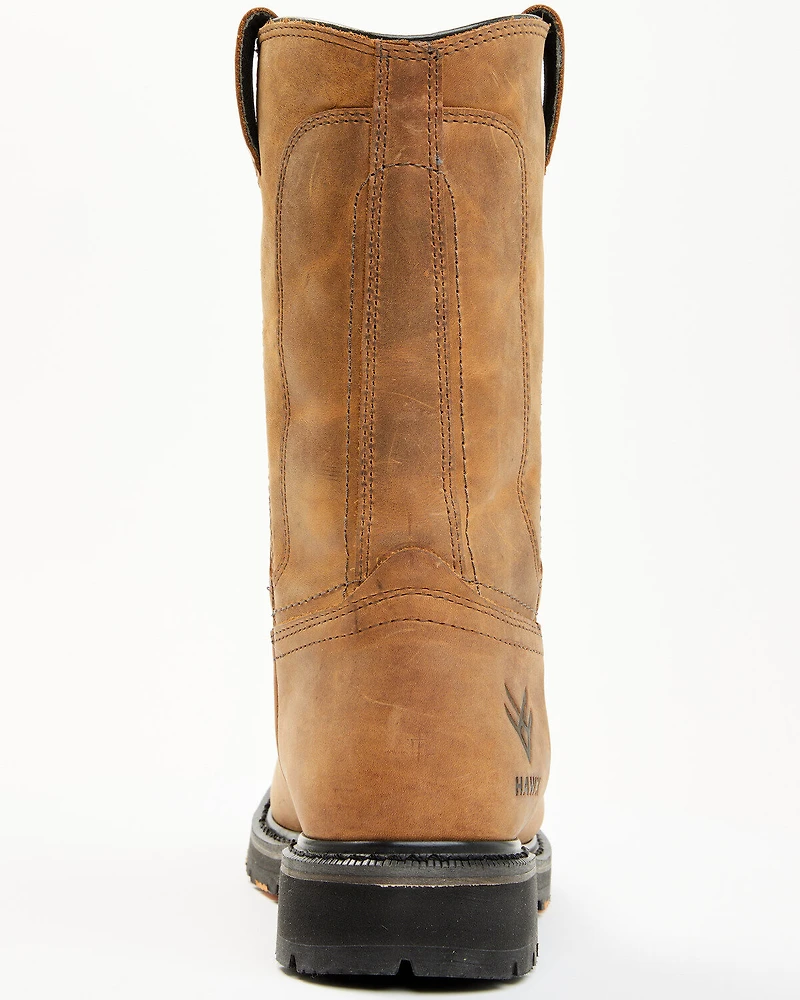 Hawx Men's 11" Industrial Wellington Work Boots - Composite Toe