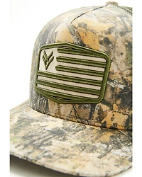 Hawx Men's Forest Camo Print Ball Cap
