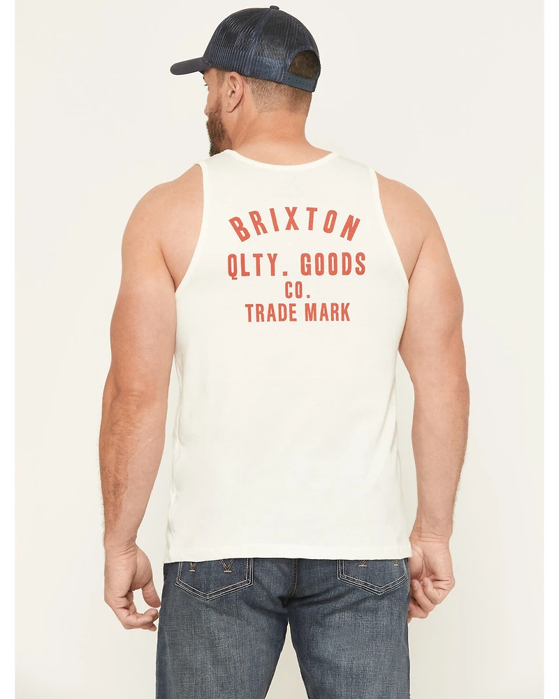 Brixton Men's Woodburn Logo Tank