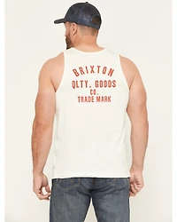 Brixton Men's Woodburn Logo Tank
