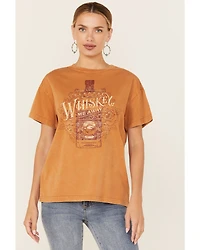 Cleo + Wolf Women's Whiskey Me Away Short Sleeve Graphic Tee