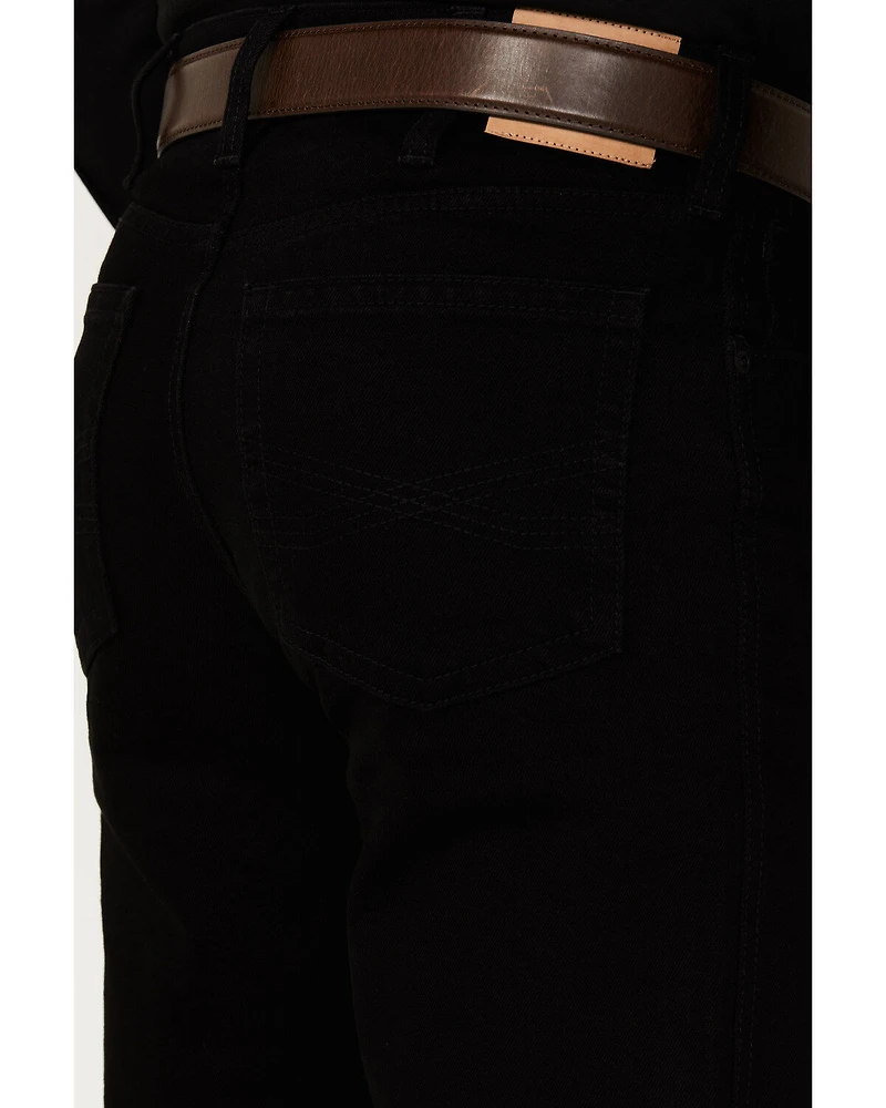 Blue Ranchwear Men's Durango Wash Bronson Slim Straight Stretch Denim Jeans