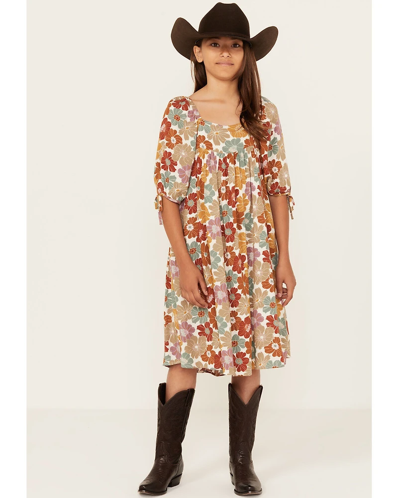 Hayden LA Girls' Floral Midi Dress