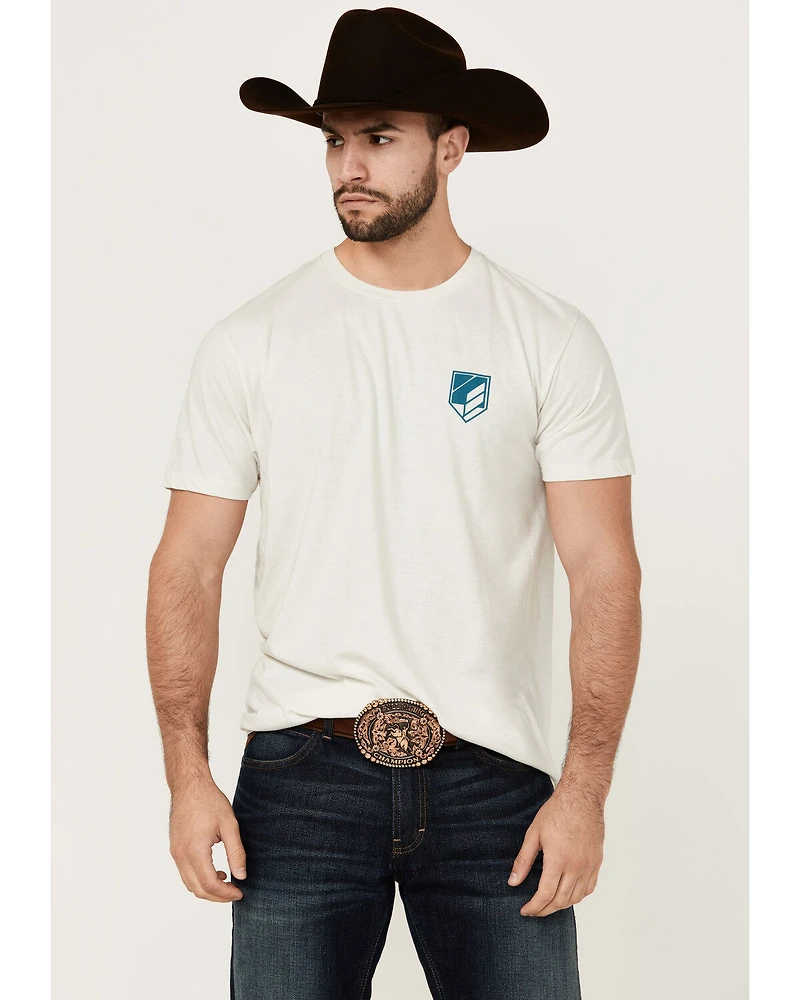 RANK 45® Men's 8 Seconds Cowboy Short Sleeve Graphic T-Shirt