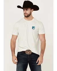RANK 45® Men's 8 Seconds Cowboy Short Sleeve Graphic T-Shirt