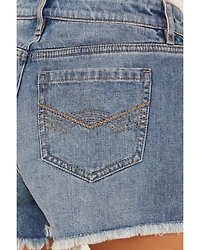 Idyllwind Women's Fawn Medium Wash Gypsy High Rise Comfort Stretch Shorts