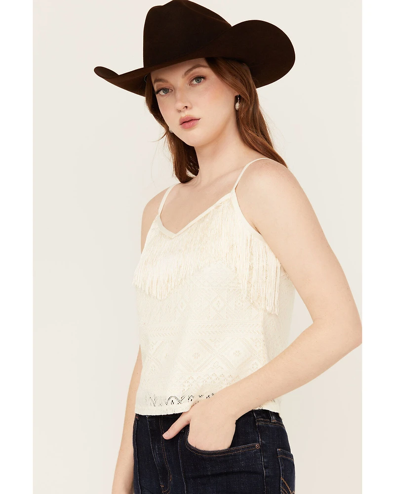 Idyllwind Women's Redmond Lace Fringe Cami