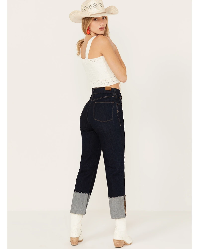 Ariat Women's Ultra Jazmine High Rise Straight Crop Jean
